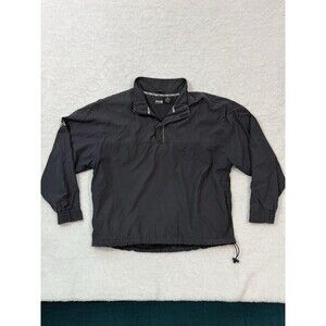PING Jacket Mens Large Black Quarter Zip Collection Pullover Golf Fleece Pocket